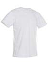 T-SHIRT MĘSKI - SST8600 WHI - OCHRONA CIAŁA