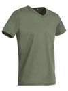 T-SHIRT MĘSKI V-NECK - SST9010 MIL - OCHRONA CIAŁA